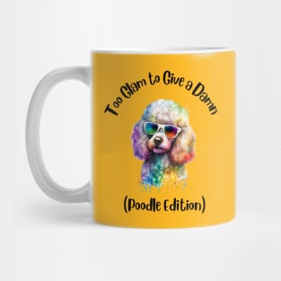 Rainbow Poodle Mug